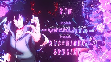 OVERLAYS PACK - LIKE 6FT3,XENOZ,SCRIPT | Free Overlays ! 21k Subscriber Special 🎉