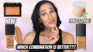 NARS SHEER GLOW FOUNDATION REVIEW + WEAR TEST / COMBO -ACNE PRONE SKIN
