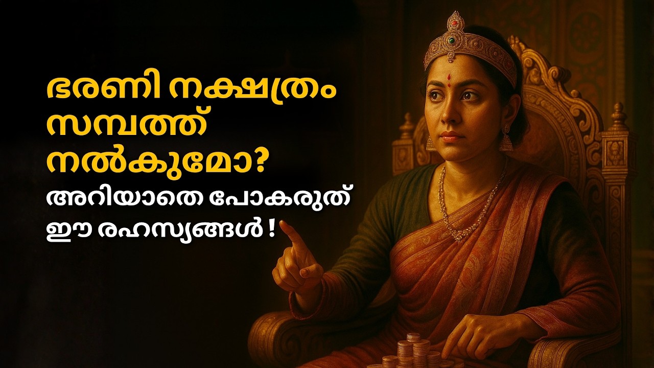 ഭരണി നക്ഷത്രം സമ്പത്ത് നൽകുമോ? | അറിയാതെ പോകരുത് ഈ രഹസ്യങ്ങൾ! | Bharani Nakshatra Astrology