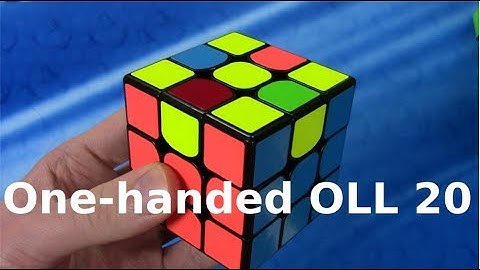 [#20] One-handed full OLL Fingertricks and Tutorial