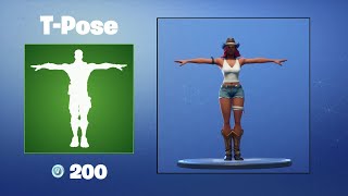 Petition · Make T-Pose (and Running Man) a Traversal Emote ·