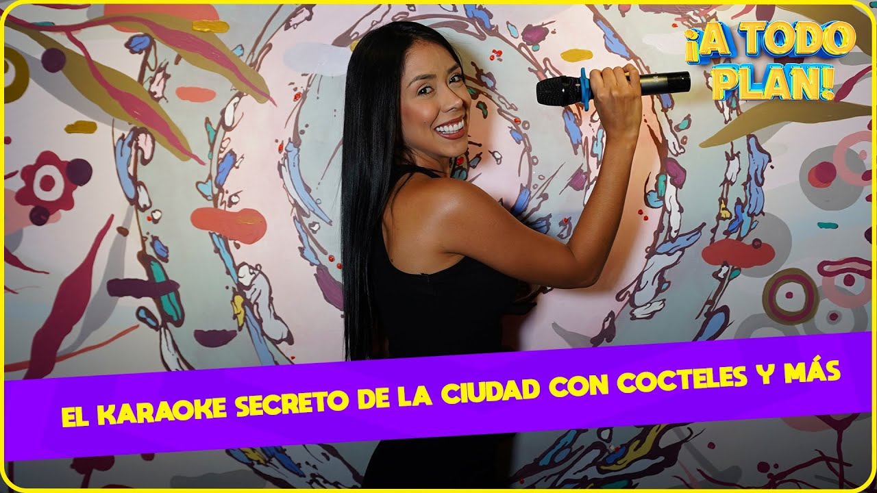 ⁣Playback: El karaoke secreto de la ciudad con cócteles y delicias gastronómicas