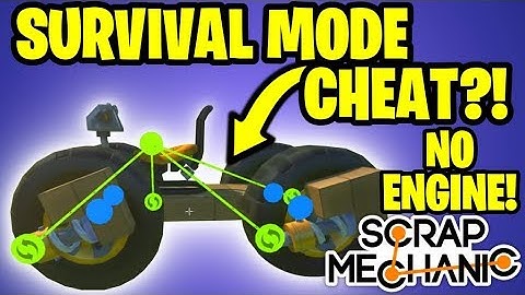 Propulsion w/ No Engine! Survival Mode Cheat! | Skrep Makenik