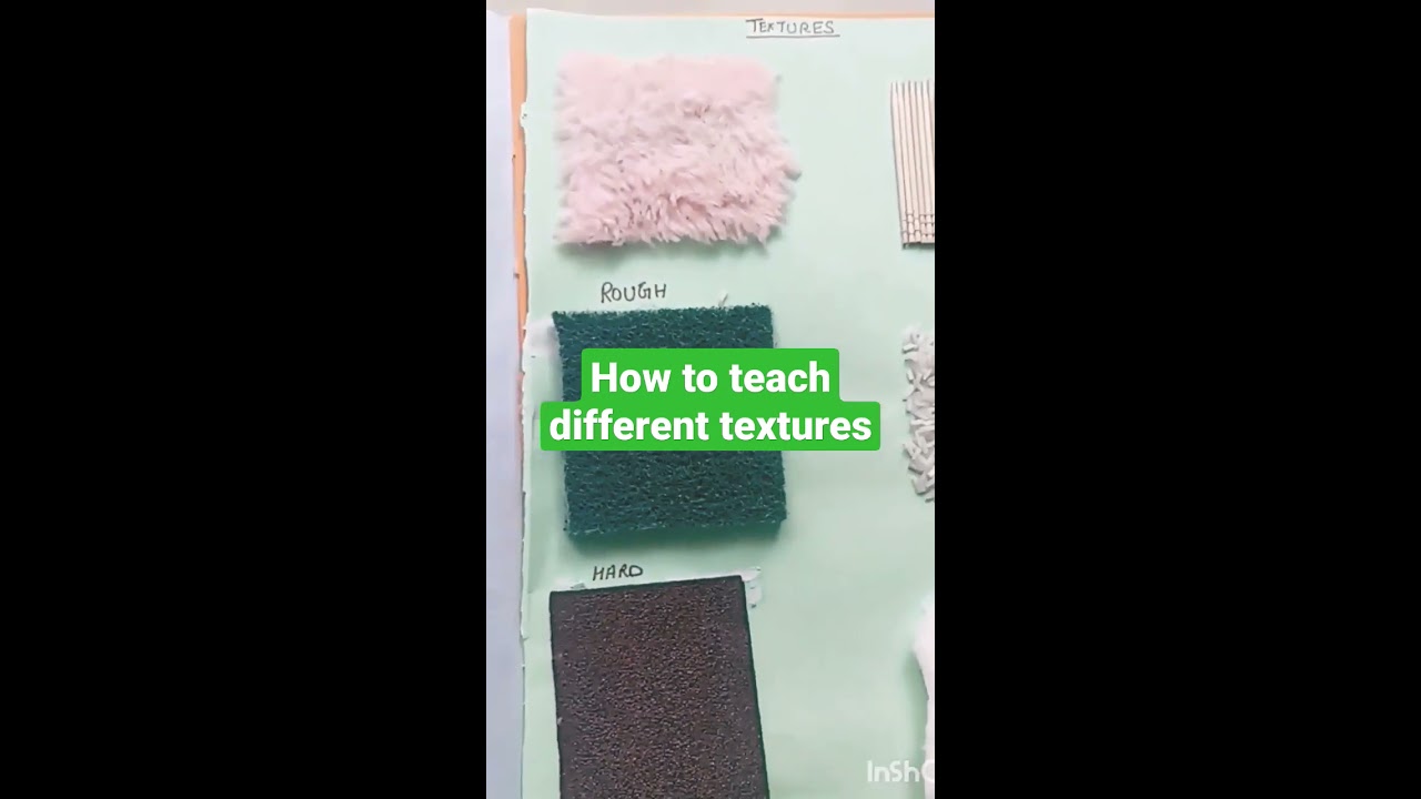 How To Teach Different Textures Youtubeshorts Shorts Feelthetexture Tactilesensation