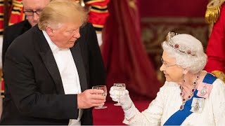 トランプ氏のイギリス公式訪問　1日目の様子