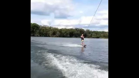 Wakeboard crash