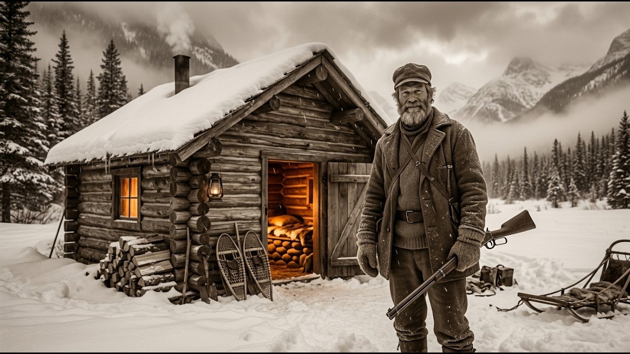 Sein Ungewöhnlicher Trick Hielt Die Jagdhütte Den Ganzen Winter Warm – Ganz Ohne Holz