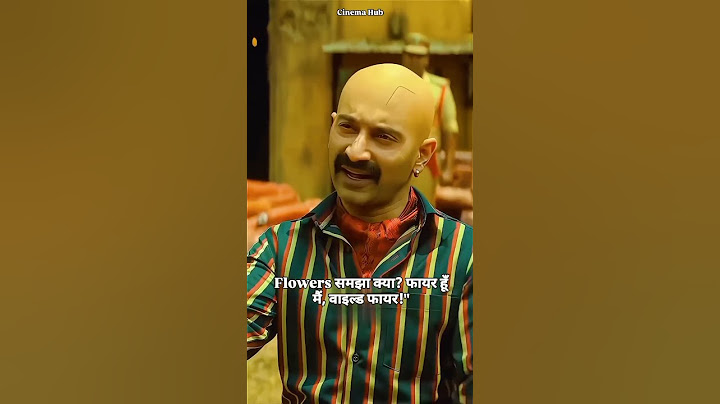 Pushpa 2: Flower Nahi Fire Hai 🔥 Wild Fire Dialogue Shorts