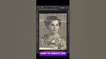 PHOTOSHOP TUTORIAL: Photo Restoration, How to repair and restore damaged Photographs