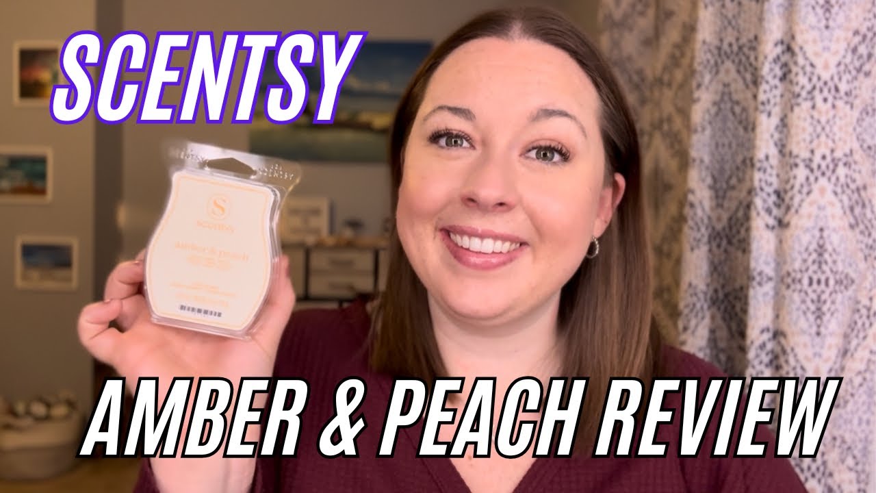 SCENTSY JANUARY SOTM ~ Amber & Peach | Cold Sniff Impression + Warm Review