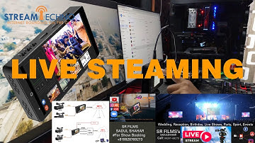 Streamtube ST 66 Live Streaming  device  Live Test  with Sony Alpha 7 III Camera Test  Multi Sim Bon