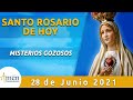 Santo Rosario de hoy l Lunes 28 Junio 2021 l  Misterios Gozosos l Padre Carlos Yepes