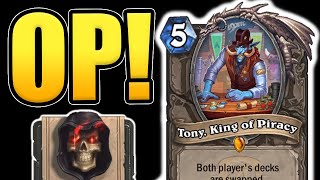 Delete Everyone's Deck With This NEW Warrior COMBO! | Tony Warrior | Hearthstone