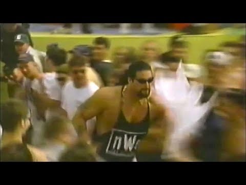 Kevin Nash attacks guy who throws a rock at his head during MTV Spring Break