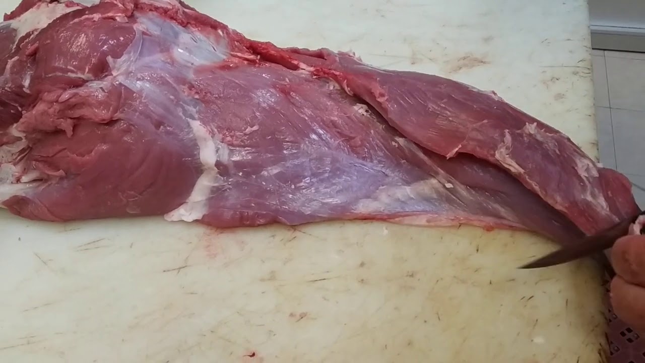 desposte completo de pierna de ternera asturiana