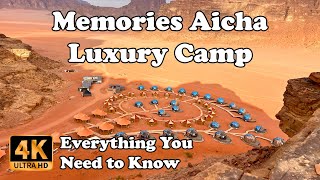 Memories Aicha Luxury Camp Wadi Rum Jordan Everything You Need to Know in 4K