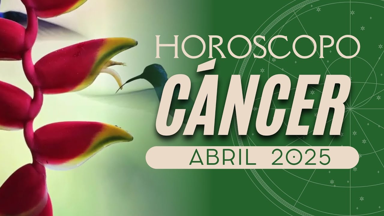 Horóscopo de Abril 2025 para #cancer ¡Descubre tu destino este mes! 🔮 ...