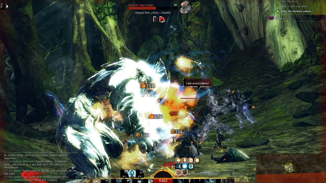 Guild Wars 2 Guardian Enter the chasm Hearts and Minds YouTube