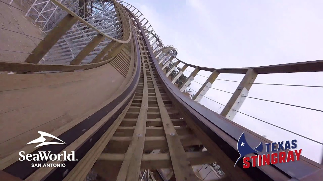 Seaworld Stingray Ride Official Texas Stingray - On-Ride POV (SeaWorld San Antonio) - YouTube