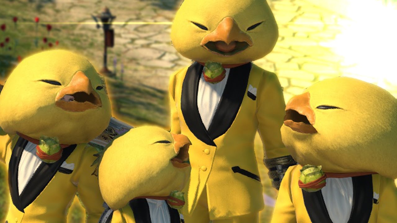 ffxiv stuffed chocobo