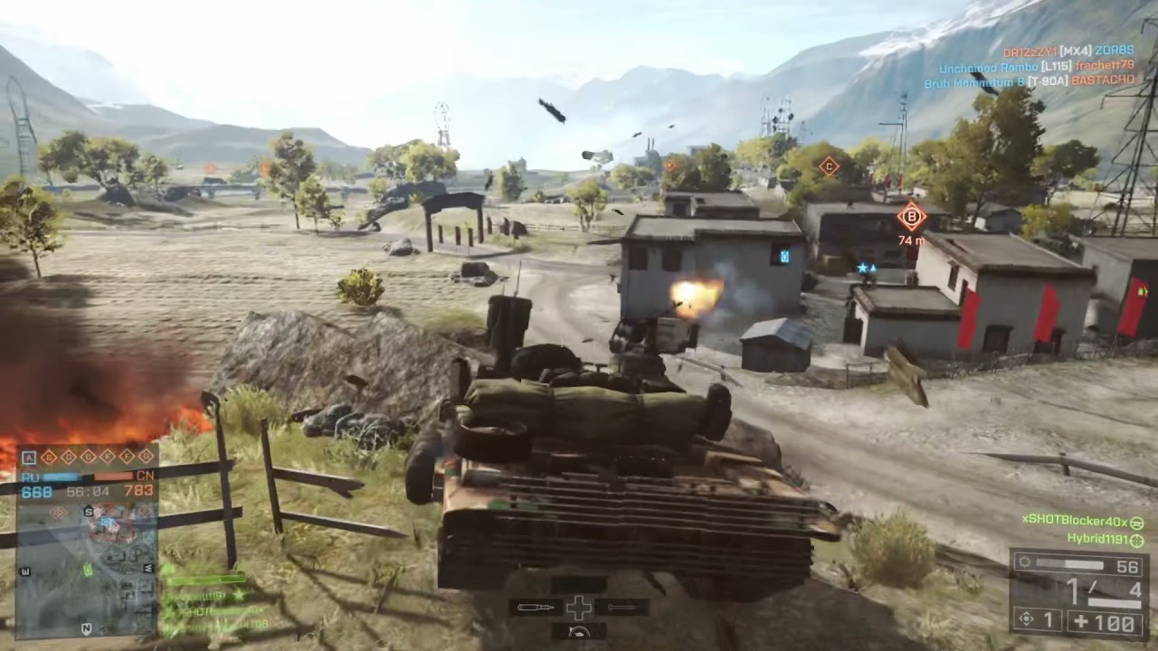 BF4 Tank vs Plane. Not today!