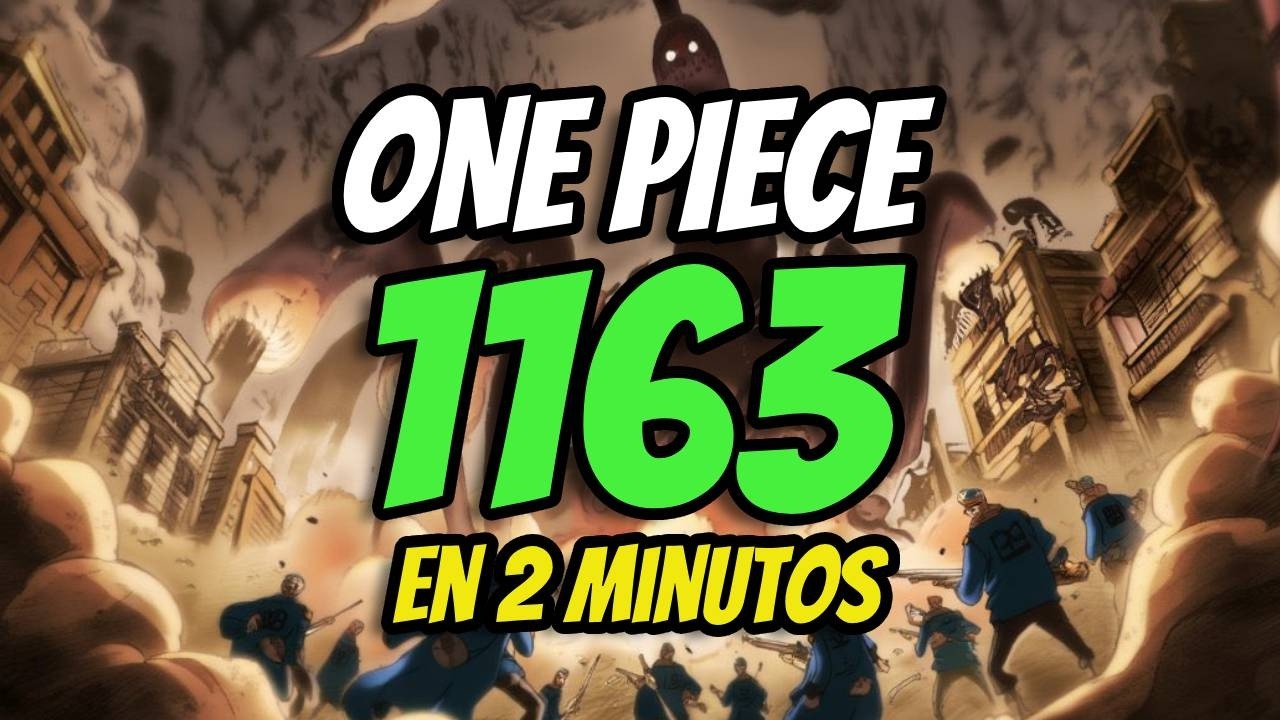 ONE PIECE 1163 en 2 MINUTOS!! | Full Haki Marco