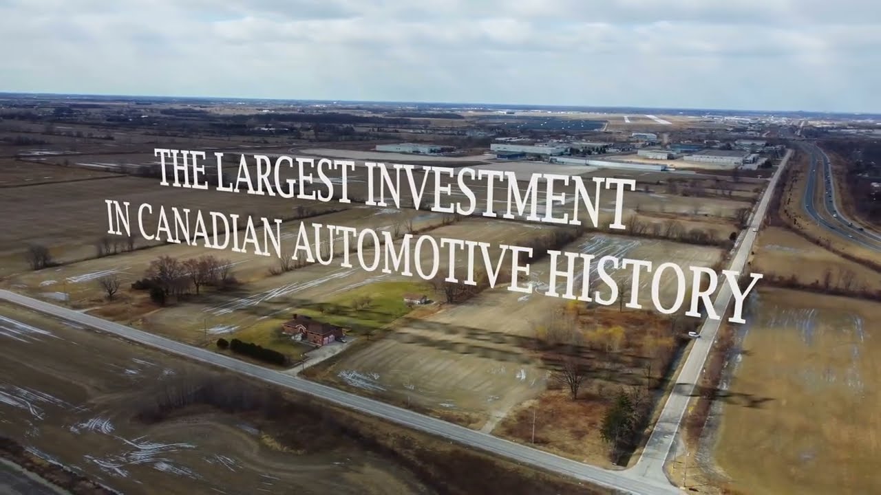 STELLANTIS LG ENERGY SOLUTION EV PLANT WINDSOR ONTARIO by Windsor Aerial Drone Photography YouTube