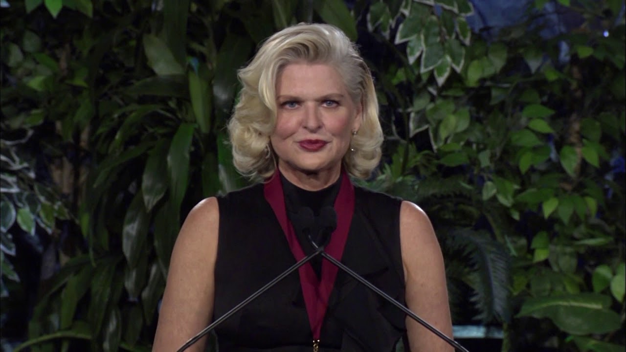 Sharen Jester Turney Encourages Others to Always Remember Where They Come From - YouTube