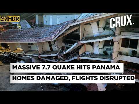 7.7 Earthquake Damages Homes, Disrupts Flights As Second 6.6 Quake Strikes Panama |US
