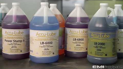 Accu-Lube minimum quantity lubrication for machining metals