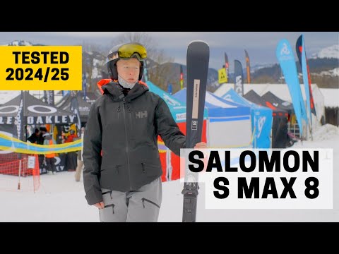 Salomon S Max 8 - SKI TEST REVIEW - YouTube
