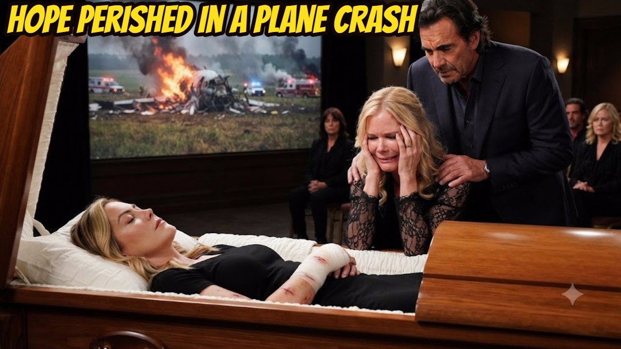 Hope perished in a plane crash, and Brooke blamed Katie The Bold and The Beautiful Spoilers