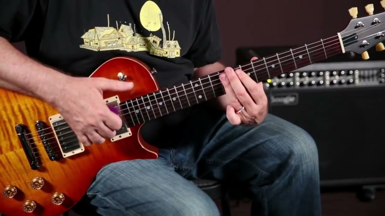 ZZ Top Slow Blues Riff's (1 finger 2 strings) EQUALS guitar MAGIC