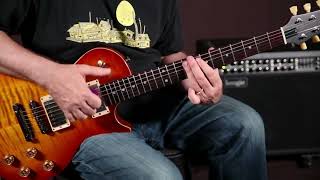 ZZ Top Slow Blues Riff's (1 finger 2 strings) EQUALS guitar MAGIC
