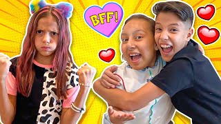 Funny story of a new male friend and a jealous female friend - MC Divertida, Jessica and Henrique