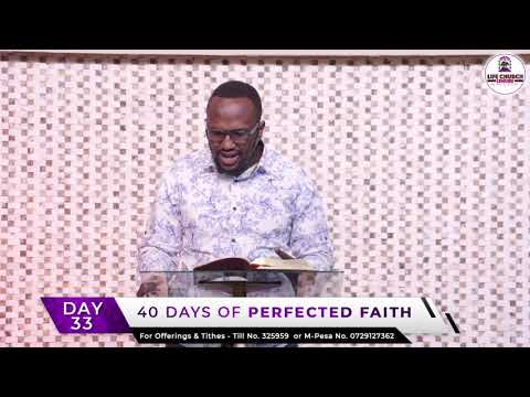 Perfected Faith - Day 33 - the Promise and Promises
