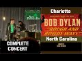 Capture de la vidéo Bob Dylan - Charlotte March 17, 2024 St  Patrick's Day - Complete Concert