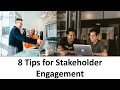 8 Tips for Stakeholder Engagement-Urdu/Hindi
