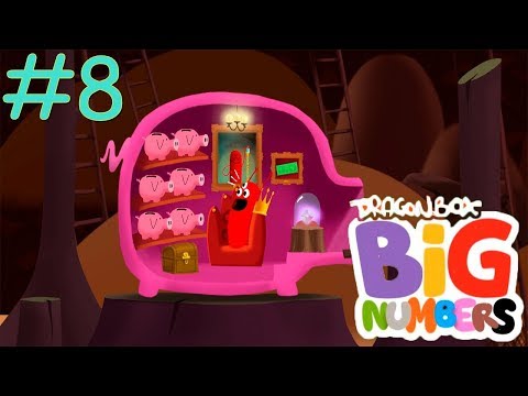 DragonBox BIG Numbers #8! Game review! Дом копилка!