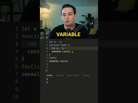 JavaScript Redclaring The Same Variable?