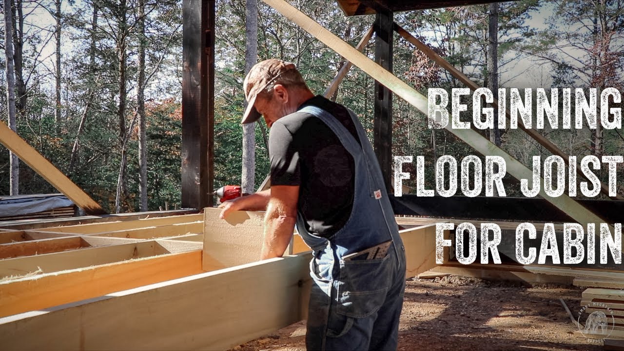 Image showcasing timber framing off grid with my own lumber - YouTube