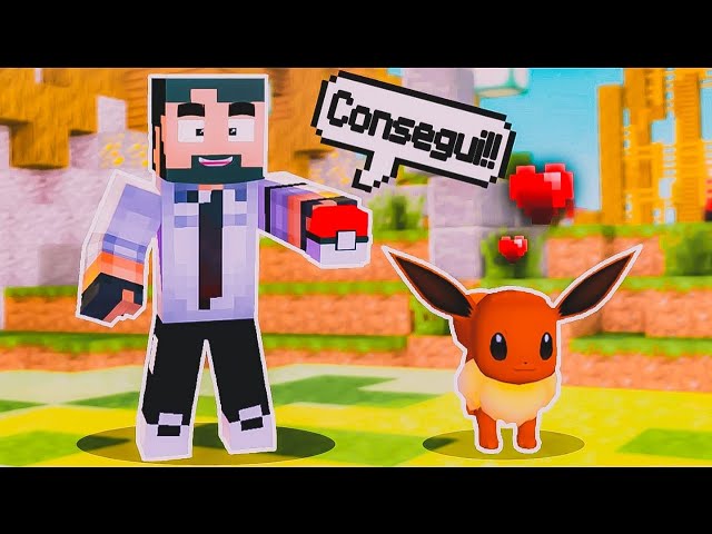 Minecraft: TODAS AS EVOLUÇÕES DO EEVEE! - PIXELMON Ep.25 ‹‹ P3DRU