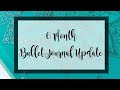 6 Month Bullet Journal Update