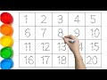 1 से 100 तक गिनती | learn to counting | 123 | one two three | Counting 1 to 100 tak | Numbers 18