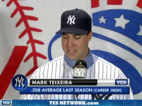 Mark Teixeira press conference 