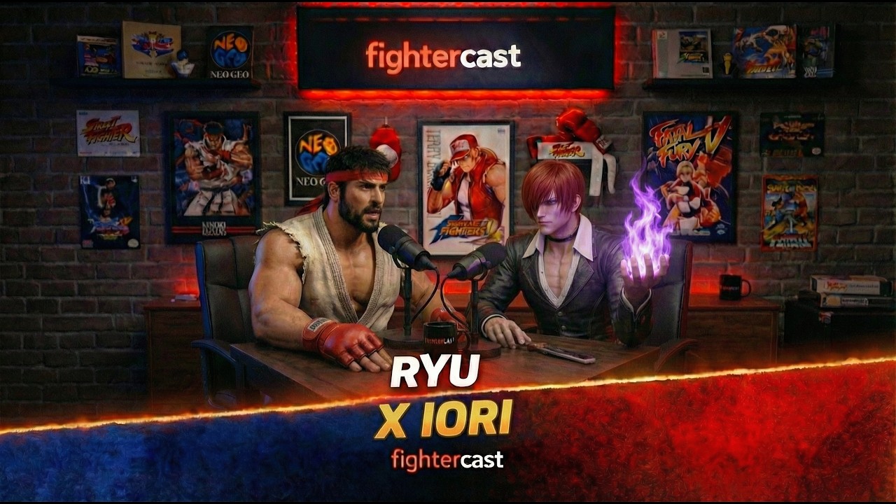 Ryu vs Iori Yagami: Quem Vence Essa Rivalidade Épica? 🔥 | Fightingcast Episódio Completo