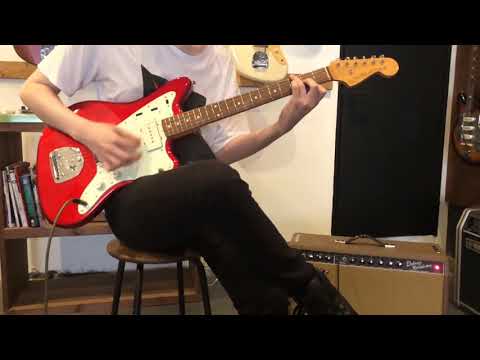 Fender japan Jazzmaster JM-66 2014年製 Candy Apple Red - YouTube