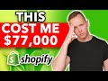 Biggest Mistakes I Made With Dropshipping (One Cost Me 77k...)