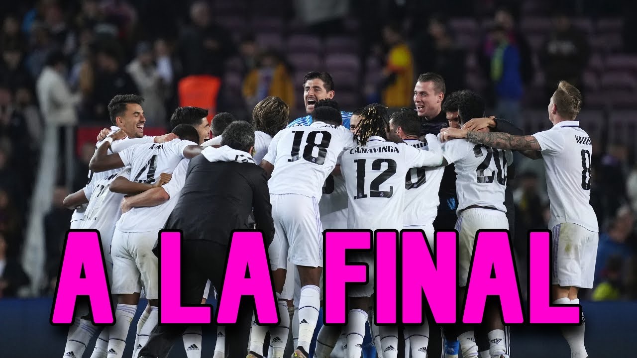 BARÇA 04 REAL MADRID GOLEADA PARA PASAR A LA FINAL DE COPA DEL REY