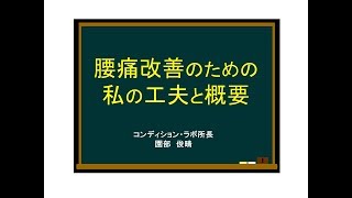 園部俊晴の「腰痛の理学療法」